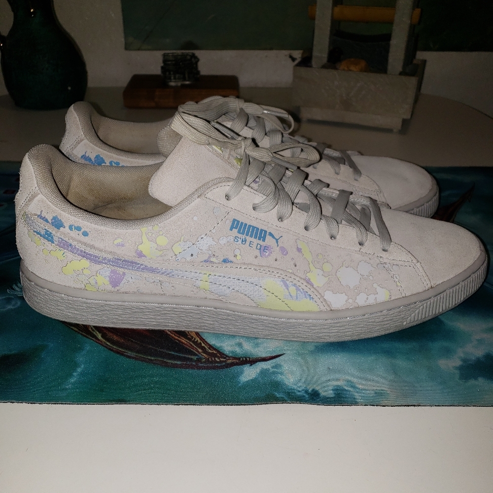 Puma Suede Splatter Paint